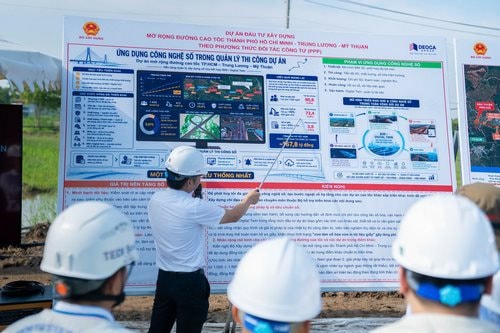 Ứng dụng quản lý số trong thi công Dự án mở rộng cao tốc TP.HCM - Trung Lương - Mỹ Thuận