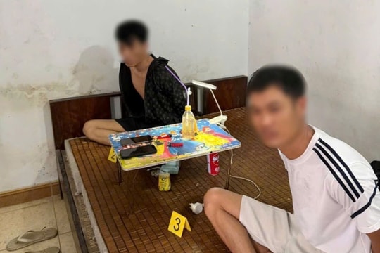 Triệt phá tụ điểm sử dụng ma túy trong khu dân cư