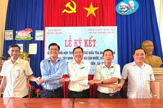 Tăng cường phối hợp với địa phương, nâng cao hiệu quả giải quyết án