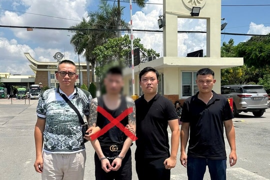 Bắt đối tượng truy nã nguy hiểm có nhiều tiền án