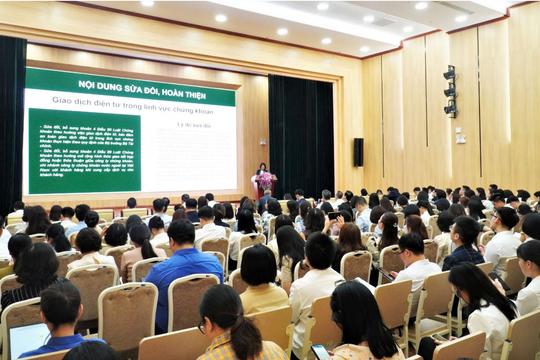 Thúc đẩy sửa đổi Luật Chứng khoán: Nỗ lực tạo đột phá cho thị trường vốn