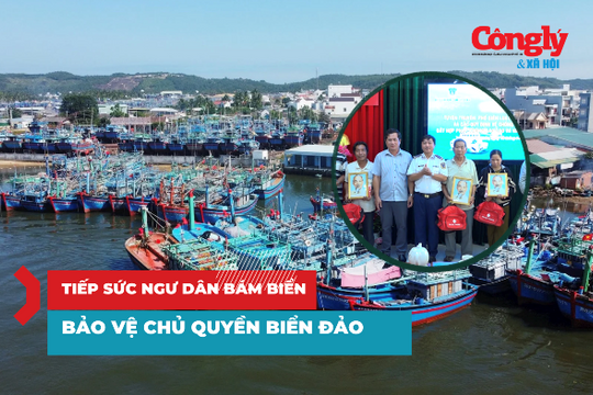 Mang pháp luật đến đảo xa, tiếp sức ngư dân vươn khơi