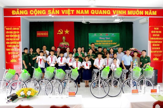 Khẳng định vai trò “lá chắn thép” nơi tuyến biên giới Tây Nam