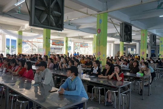 Chăm lo cho người lao động là lợi ích lâu dài của doanh nghiệp