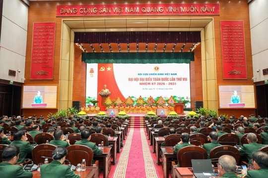 Ngày làm việc thứ nhất Đại hội đại biểu toàn quốc Hội Cựu chiến binh Việt Nam lần thứ VIII