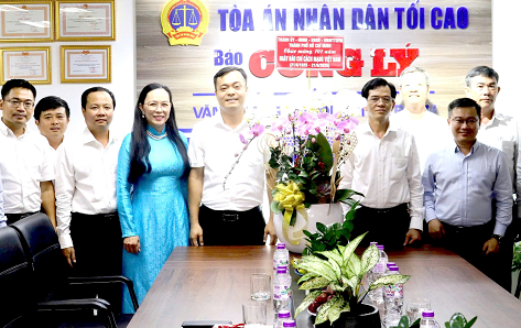 Báo Công lý có nhiều đóng góp trong công tác thông tin tuyên truyền trên địa bàn TP.HCM