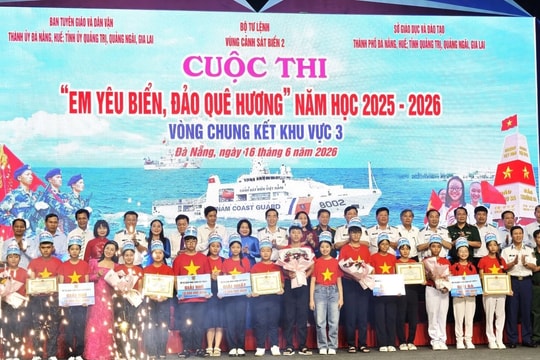 Hơn 90.000 học sinh tham gia Cuộc thi “Em yêu biển, đảo quê hương”
