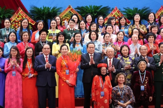 Bà Lê Thị Thủy tái đắc cử Chủ tịch Hội Liên hiệp Phụ nữ Việt Nam khóa XIV