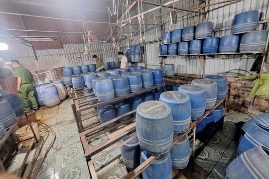 Khởi tố chủ cơ sở sản xuất giá đỗ bằng dung dịch độc hại