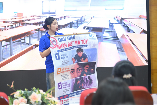 Sinh viên Trường Đại học Điện lực thi tìm hiểu pháp luật phòng, chống ma túy