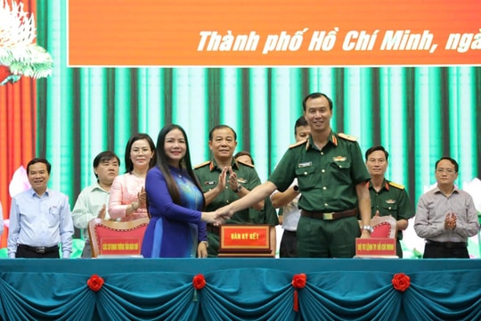 Bộ Tư lệnh TP.HCM và Báo Công lý ký kết quy chế phối hợp: Lan tỏa sức mạnh “Bộ đội Cụ Hồ” trong kỷ nguyên số