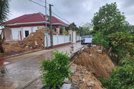 Chạy đua với lũ tiểu mãn, kè chống sạt lở Khe Chậm tăng tốc về đích