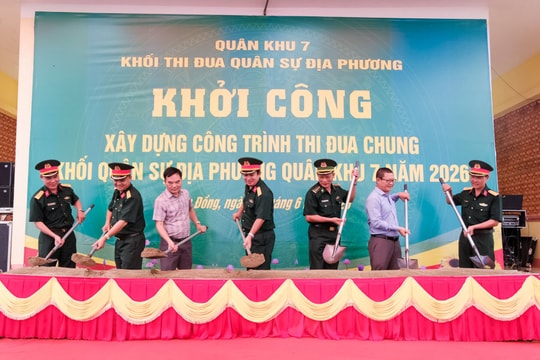 Khởi công nâng cấp tuyến đường vào chốt dân quân biên giới xã Thuận An