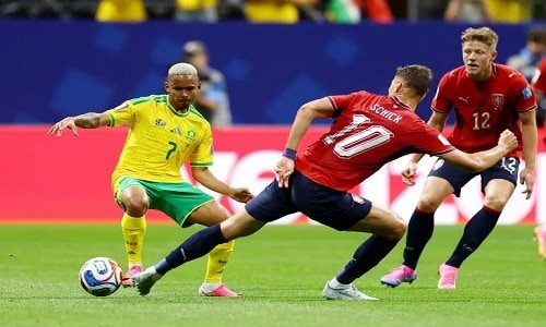 Kết quả Cộng hòa Séc – Nam Phi 1-1: Cả hai níu chân nhau, tự đẩy mình vào thế khó