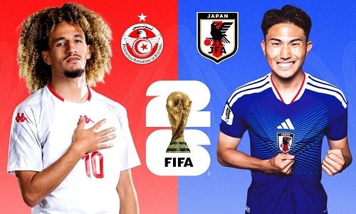 Lịch thi đấu bảng F (11h ngày 21/6): Tunisia – Nhật Bản: 3 điểm cho Samurai Xanh?