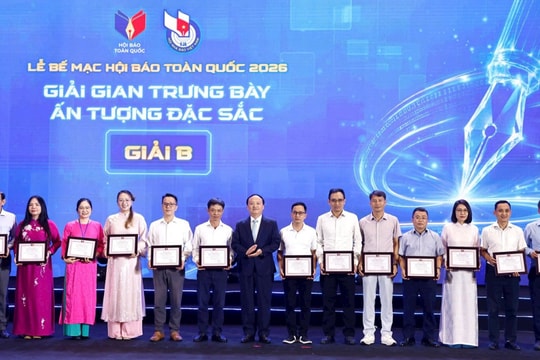 Báo Công lý nhận giải B Hội Báo toàn quốc