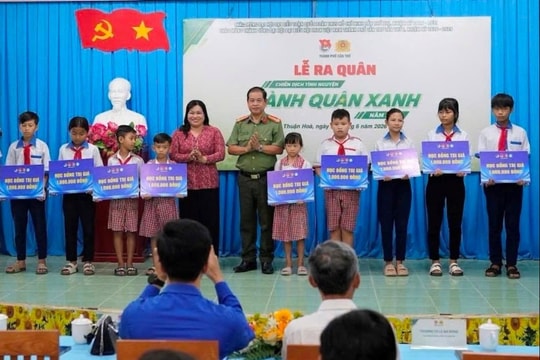 Tuổi trẻ Công an TP Cần Thơ ra quân Chiến dịch “Hành quân xanh” năm 2026