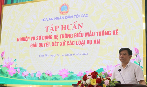 Tập huấn nghiệp vụ sử dụng biểu mẫu thống kê xét xử: Hướng tới sự chuyên nghiệp và cchính xác