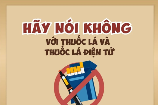 Chặn đứng thuốc lá điện tử xâm nhập học đường: Nhiệm vụ cấp bách của toàn xã hội