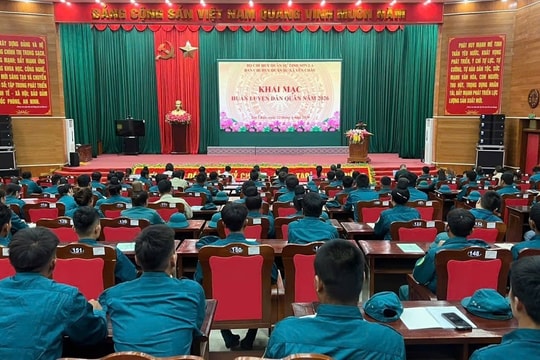 Nâng cao khả năng sẵn sàng chiến đấu cho lực lượng dân quân tại địa phương