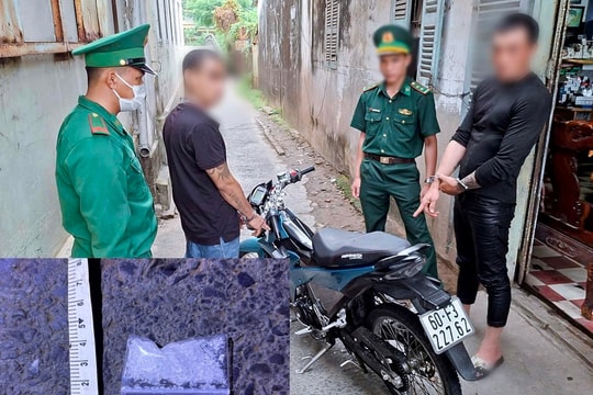 Bắt giữ 2 đối tượng liên quan ma túy