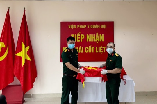 Quảng Ninh đạt hơn 50% tiến độ lấy mẫu hài cốt liệt sĩ giám định ADN