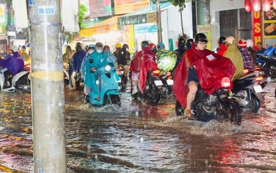 Thời tiết ngày 24/6: Nam bộ mưa dông