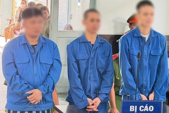 Tụ tập sử dụng ma túy, 3 bị cáo lĩnh hơn 34 năm tù