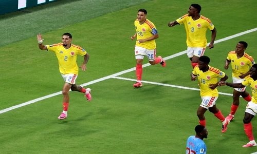Kết quả Colombia – CHDC Congo 1 - 0: Colombia vượt Bồ Đào Nha chiếm ngôi đầu sau 2 lượt