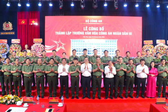 Bộ Công an công bố thành lập Trường Văn hóa CAND III