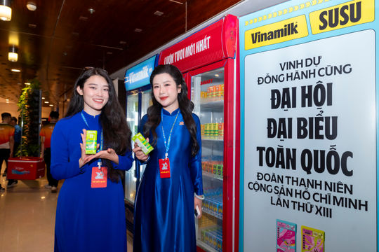 Vinamilk đồng hành cùng Đại hội Đoàn Thanh niên toàn quốc