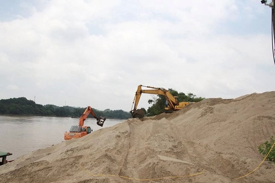 Thiếu nguồn cát xây dựng trầm trọng, Thanh Hóa mở 3 mỏ trên sông Mã