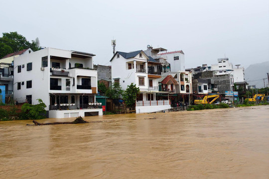 Cao Bằng chủ động ứng phó mưa lũ, ngập lụt, sạt lở đất