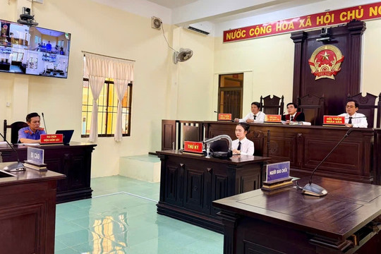 Phiên tòa trực tuyến rút kinh nghiệm: Điểm sáng trong xử lý án ma túy
