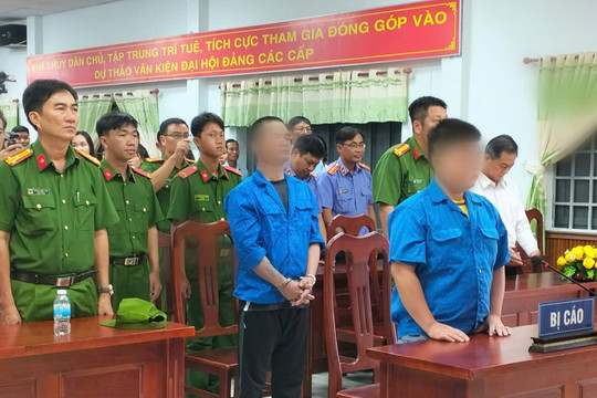 TAND khu vực 6 – Cà Mau xét xử lưu động 2 vụ án hình sự
