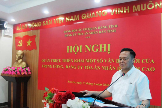 TAND tỉnh Sơn La xác định 9 nhiệm vụ trong phòng chống tham nhũng, lãng phí