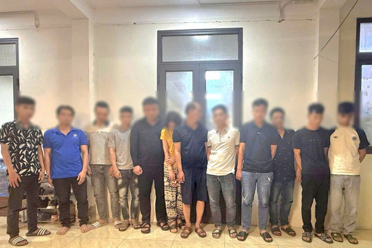 Hưng Yên: Khởi tố 15 đối tượng đánh bạc qua mạng