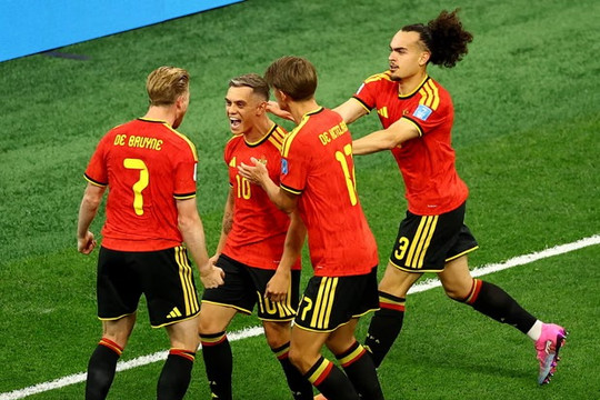 Bỉ - New Zealand 5 - 1: Chiến thắng tưng bừng cho Bỉ