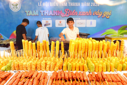 Đặc sắc chuỗi hoạt động tại Lễ hội biển Tam Thanh 2026