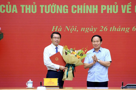Ông Trần Anh Tiến giữ chức Phó Chủ nhiệm Văn phòng Chính phủ