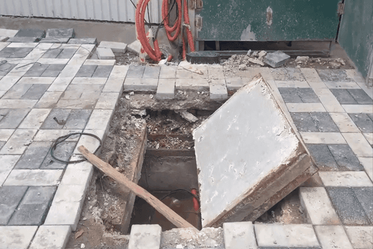 Nhiều băn khoăn từ công trường thi công loạt dự án hạ tầng tại Vĩnh Thanh (Hà Nội)