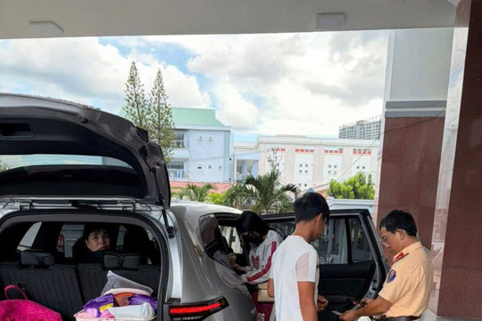CSGT Gia Lai liên tiếp mở đường đưa người nguy kịch đến bệnh viện