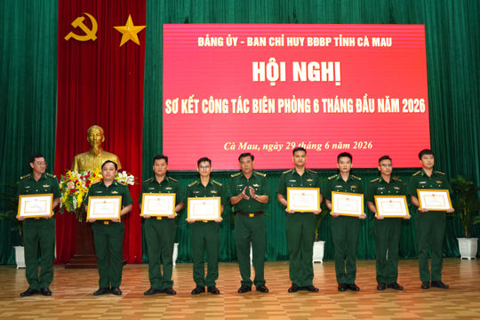 Cà Mau: Nhiều kết quả nổi bật trong thực hiện nhiệm vụ Biên phòng