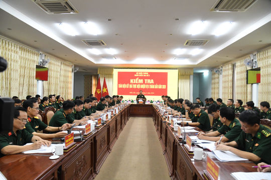 Bộ Quốc phòng kiểm tra toàn diện tại Bộ Chỉ huy Quân sự tỉnh Đắk Lắk
