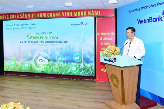 Giảm phát thải: Đâu chỉ doanh nghiệp cần "Xanh"