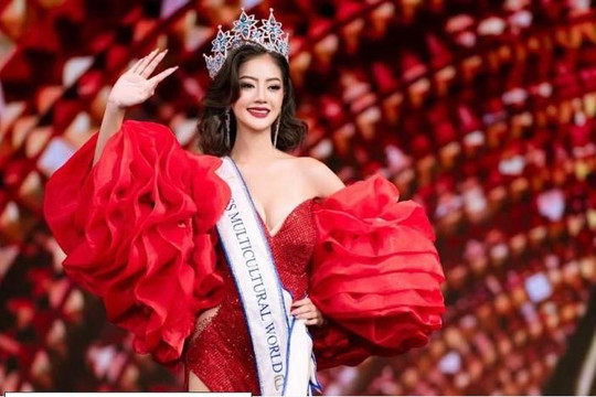 Người đẹp Myanmar đăng quang Hoa hậu Văn hóa Thế giới 2026