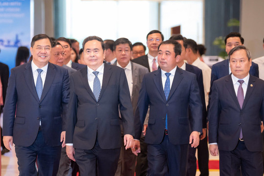 Chủ tịch Quốc hội Trần Thanh Mẫn dự Hội nghị công bố Quy hoạch tổng thể Thủ đô Hà Nội tầm nhìn 100 năm