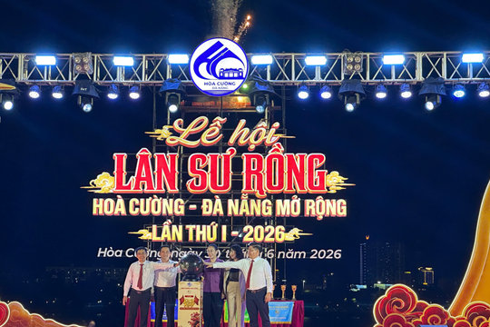 25 đoàn tranh tài tại Lễ hội Lân - Sư - Rồng Hòa Cường - Đà Nẵng mở rộng lần thứ I