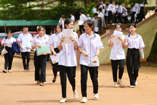 Hơn 98,5% thí sinh Lâm Đồng đỗ tốt nghiệp THPT