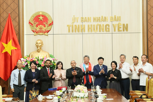 Hưng Yên: Mở rộng cơ hội hợp tác kinh tế với đoàn doanh nghiệp Ả Rập